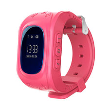 Load image into Gallery viewer, NEW Hot Anti Lost Q50 OLED Child GPS Tracker SOS Smart Monitoring Positioning Phone Kids GPS Baby Watch Compatible IOS & Android
