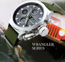 Load image into Gallery viewer, AMST Military Watches Dive 50M Nylon&Leather Strap LED Watches Men Top Brand Luxury Quartz Watch reloj hombre Relogio Masculino