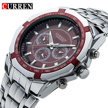 Load image into Gallery viewer, Top Brand Luxury Watch CURREN Casual Military Quartz Sports Wristwatch Full Steel Waterproof Men's Clock Relogio Masculino