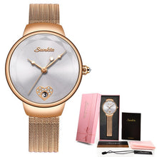 Load image into Gallery viewer, LIGE Brand Women Watch Automatic Mechanical Watch Tourbillon Sport Clock Leather Casual Waterproof Wristwatch Relojes Mujer+Box
