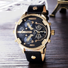 Load image into Gallery viewer, Top Brand Luxury Big Dial Men Watch Military Quartz Watch Casual Sports Business Metal Wristwatch Male Clock Relogio Masculino