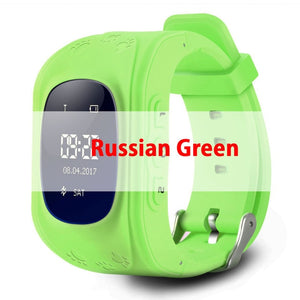 Q50 GPS smart Kids children's watch SOS call location finder child locator tracker anti-lost monitor baby watch IOS & Android
