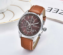 Load image into Gallery viewer, 2019 Boss Watch Luxury Mens watches quartz stopwatch all function all pointers work boss waterproof man chronograph