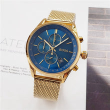 Load image into Gallery viewer, 2019 Boss Watch Luxury Mens watches quartz stopwatch all function all pointers work boss waterproof man chronograph