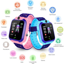 Load image into Gallery viewer, 2019 New BIBINBIBI Kids smart watch touch screen camera IP67 Professional waterproof SOS call GPS positioning phone smart Watch