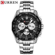 Load image into Gallery viewer, Fashion Curren Luxury Brand Man quartz full stainless steel Watch Casual Military Sport Men Dress Wristwatch Gentleman 2018 New