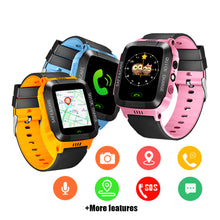 Load image into Gallery viewer, Smart Watch Kids Touch Screen Camera Positioning Children&#39;s Watches SOS Call Location Anti-Lost Reminder Watch Children Clock