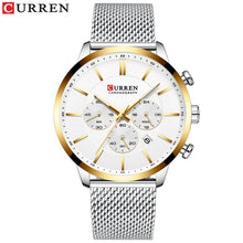 Load image into Gallery viewer, CURREN Watch Men Fashion Business Watches Men&#39;s Casual Waterproof Quartz Wristwatch Blue Steel Clock Relogio Masculino